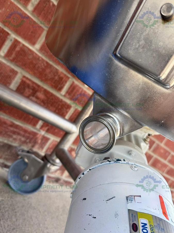 Used IKA CMX 2000/05 Stainless Steel Inline Granulator, Inline Solid & Liquid Mixer