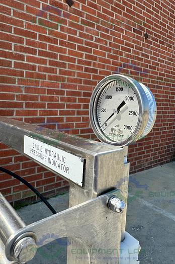 Used Millipore  Stainless Steel Pellicon 2 Cassette Filter Holder Stack of 8