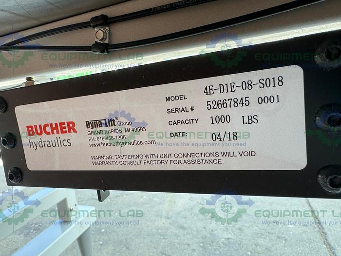 Used Labconco 302419000 Logic Biosafety Cabinet 4' Class II Type A2 w/ Hydraulic Legs