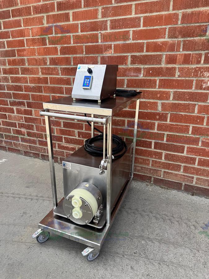 Used Triangle Process Quattroflow Q4400SU 4-Piston Diaphragm Pump w/ 3 HP Motor