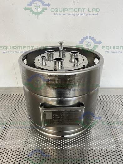Used Ruetten Engineering AG 25 Liter Stainless Steel Vessel