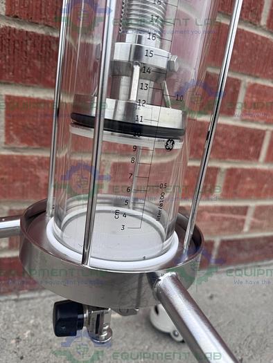 Used Cytiva / GE / Pharmacia BPG 100 / 500 Chromatography Column 4L