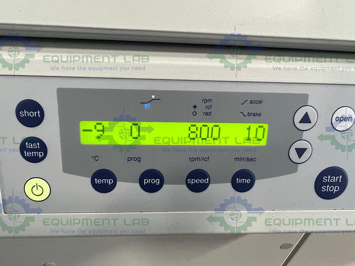 Used Eppendorf 5810R Refrigerated Centrifuge w/ Eppendorf A-4-62 Rotor 4000 RPM