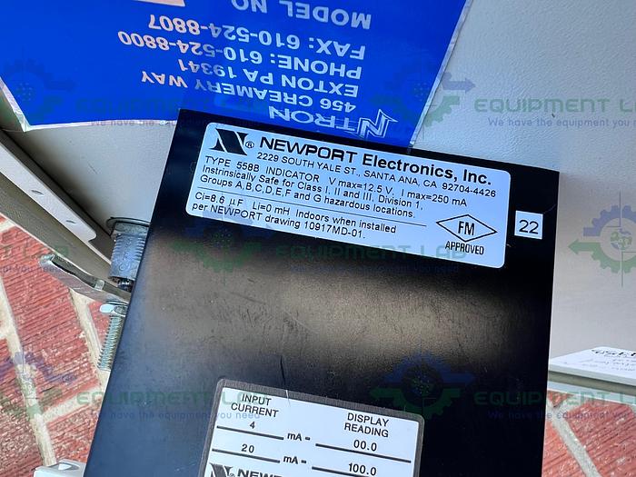 Used Ntron / Neutronics 31-609-123000-1 Oxygen Measurement Unit