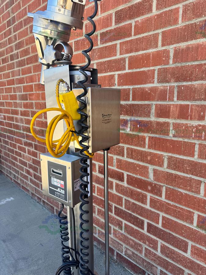 Used Sharpe Mixers SSG-050VF Portable Mixer w/ VFD, 1/2 HP Motor, Two Impellers