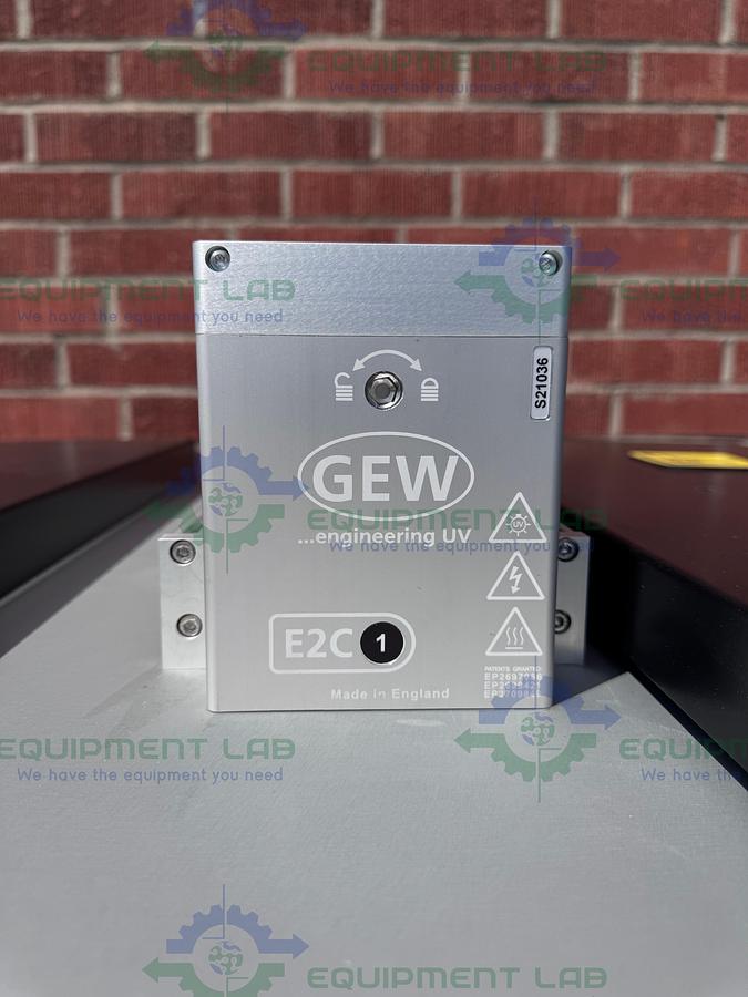 GEW Engineering Rhino / RLT UV Curing System w/ E2C 1 UV LampHead MFG 2021
