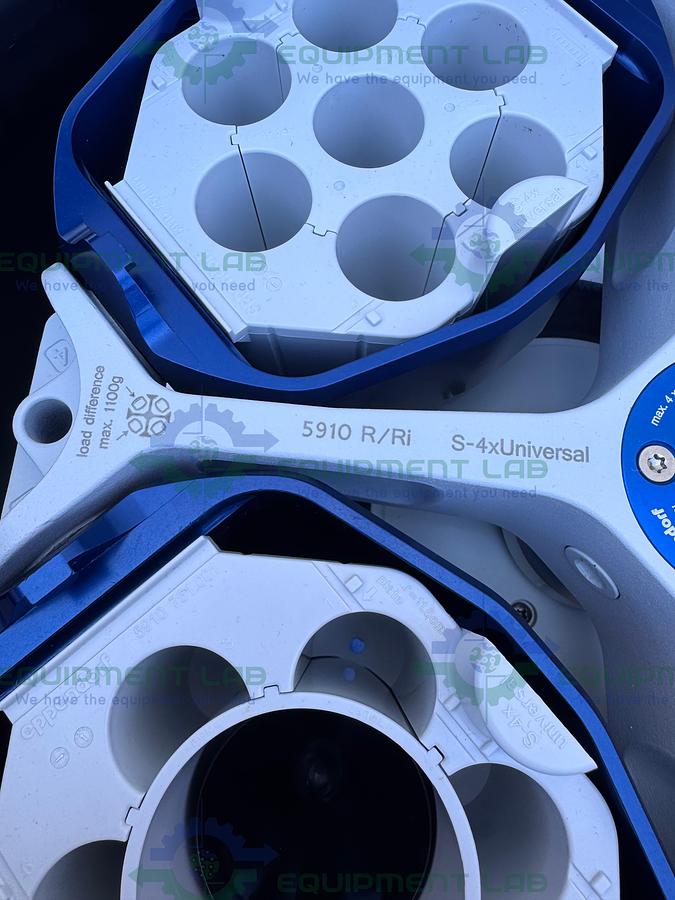 Used Eppendorf 5910Ri Refrigerated Centrifuge w/ S-4X Universal Rotor 4500 RPM