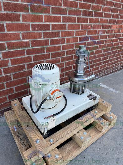 Used Tri Clover F3218MD-B40 Stainless Steel Tri Blender Mixer 480V w/ 10 HP Motor