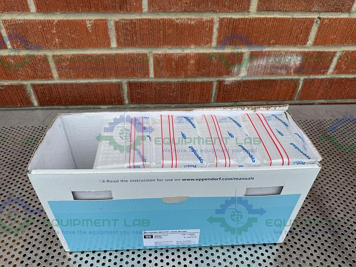 Eppendorf  951040048 Microplates 96 / U-PP White Boarder Plates PCR Clean