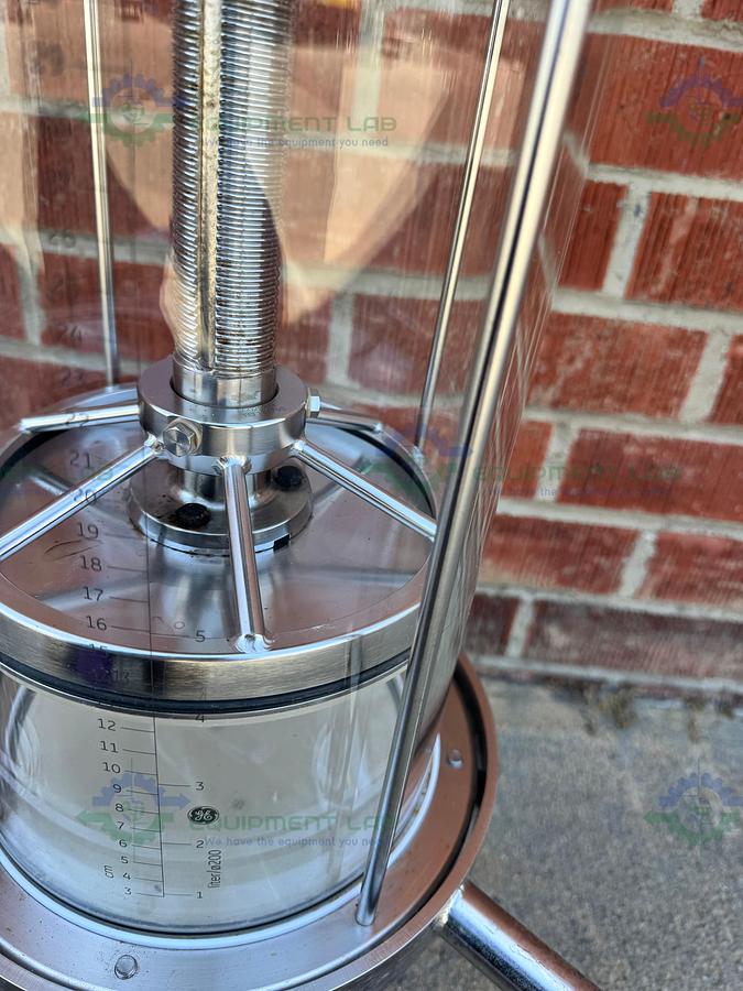 Used Cytiva / GE / Pharmacia BPG / Schott 200 / 500 Chromatography Column