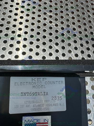 Used Lot of 3 - KEP Kessler - Ellis Products INT69TALIA Electronic Counter