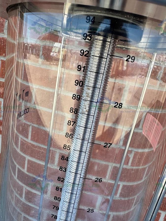 Used Cytiva / GE / Pharmacia BPG 200 / 500 Glass Chromatography Column