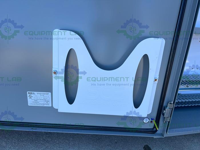 Used SCE  385666 Industrial Control Panel Enclosure 35.5" x 11.5" x 48"