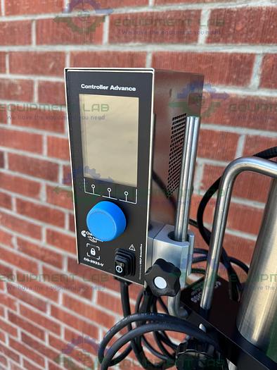 Used Chemglass 150 Liter Jacketed Glass Reactor w/ Chemglass Digital Overhead Stirrer