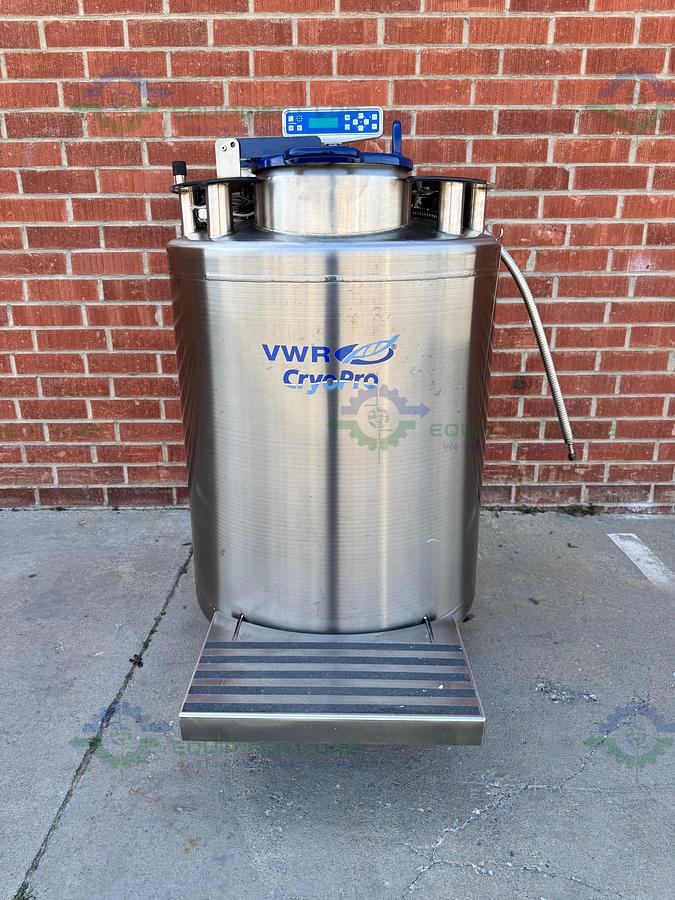 Used VWR AF-VPSP-1 PS CryoPro Liquid Nitrogen Cryogenic Storage Tank MFG 2021