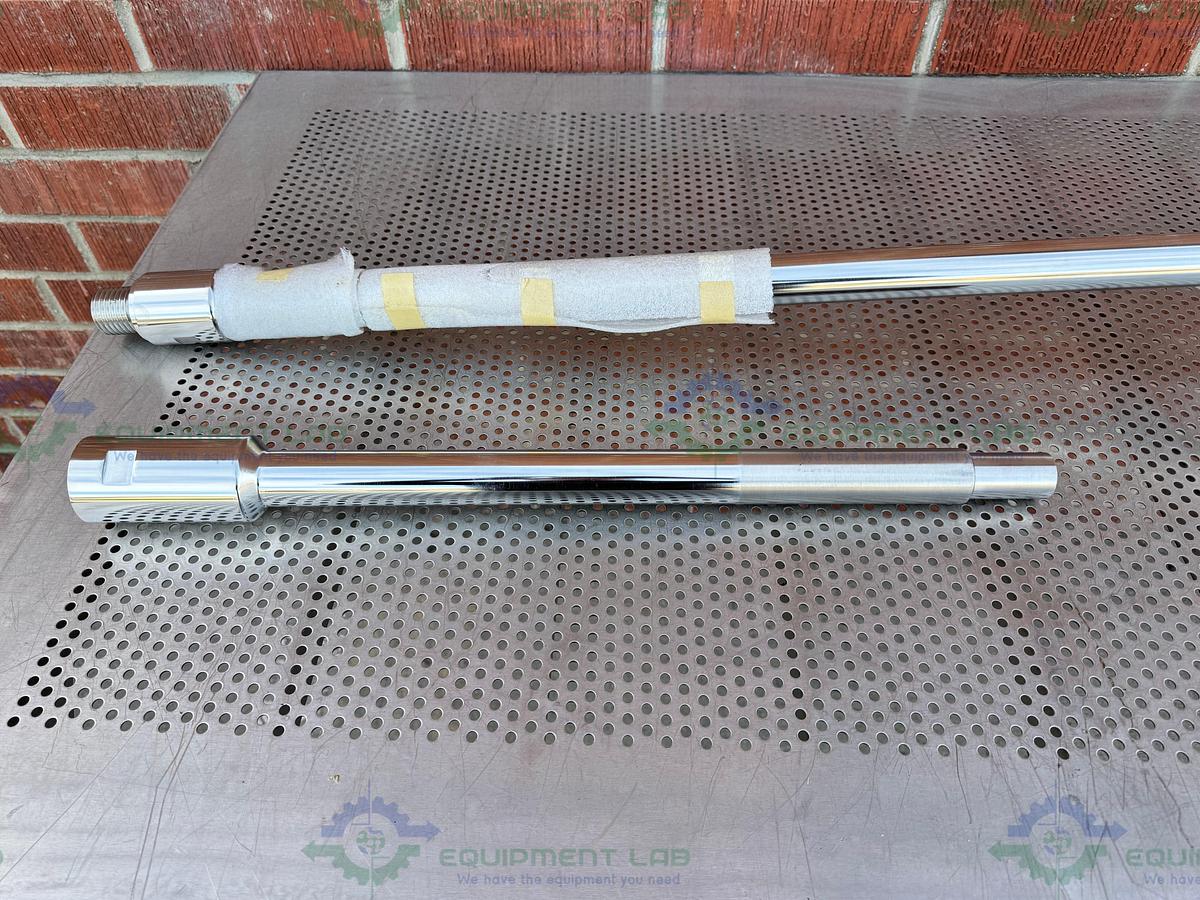 SPX Stainless Steel Mixing Tank Impeller 100" x 14" x 1.5" w/ Flange Fitting