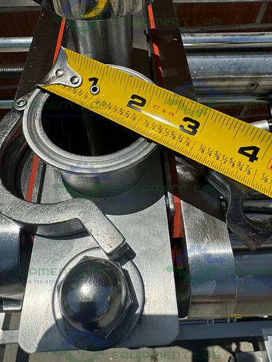 Used Millipore Stainless Steel Hydraulic Pellicon CUF-8 Filter Skid