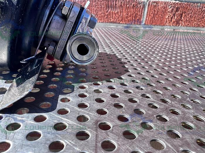 Used ITT Pure-Flo  A208 Diaphragm Valves 90PSI w/  1/2"  Sanitary Fitting