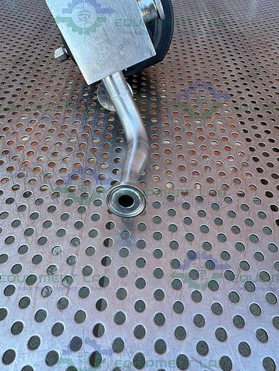 Used ITT Pure Flo .75-316L- RA20MAX 4 Way Diaphragm Valve w/ 3/4" Sanitary Fitting