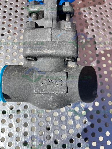 Used Lot of 2 - GWC  A105 Valve 1" Class 800