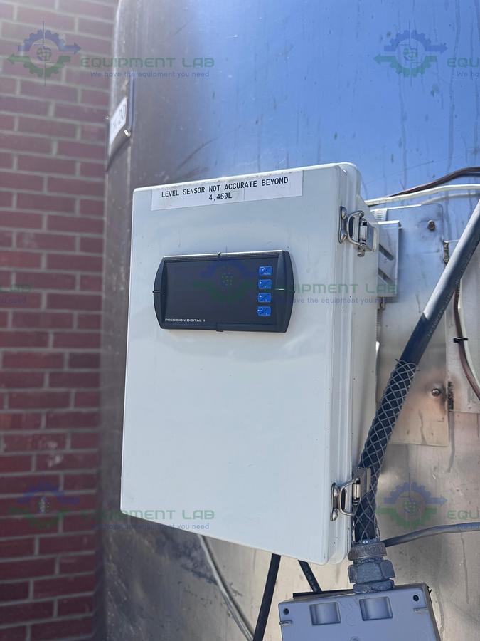 Used Paul Mueller 4500 Liter SS Jacketed Reactor w/ Agitator 25 PSI FV &138 PSI