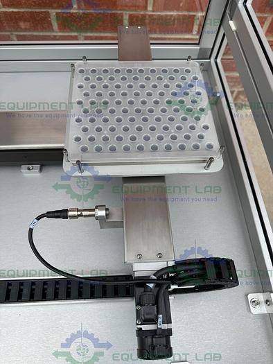 Used Rotec  Pistonmachine For Vial Caps / Stoppers w/ Vibratory Feeder Bowl