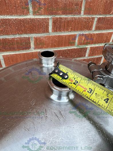 Used Allegheny  FH305900 Stainless Steel Stack Disk Filter Housing 150 FV/PSIG