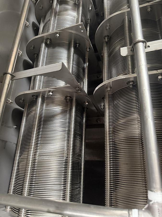 NWI JX302 Volute Press Sludge Dewatering System w/  Polymer  Dosing Unit MFG 26