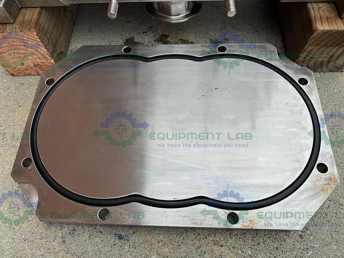 Used Idex Wright Flow / Viking  S4S Duralobe Rotary Lobe Pump  w/ 15 HP Motor