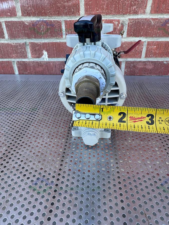 Used Debem IB81-P-HTTPV Air Operated Double Diaphragm Pump 1" Fitting