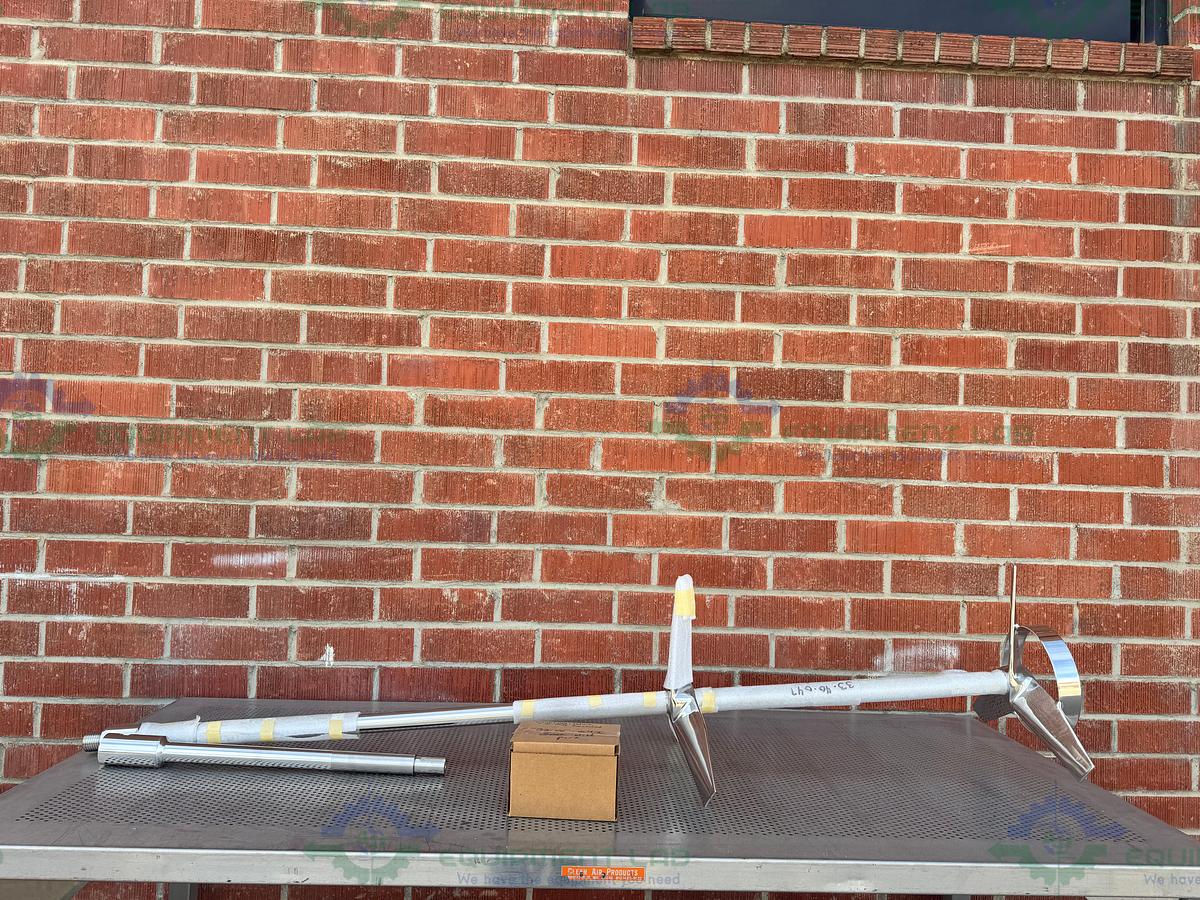 SPX Stainless Steel Mixing Tank Impeller  100"  x 14" x 1.5" w/ Flange Fitting