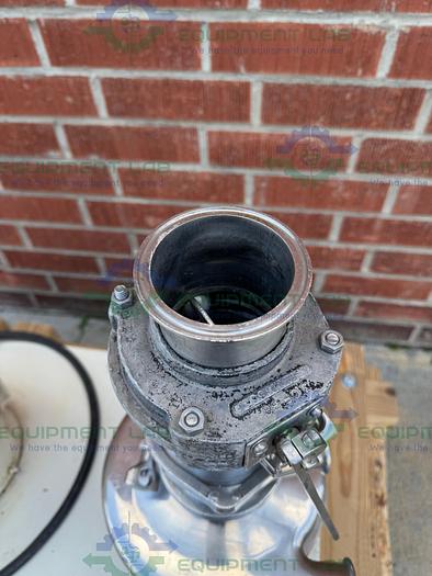 Used Tri Clover F3218MD-B40 Stainless Steel Tri Blender Mixer 480V w/ 10 HP Motor