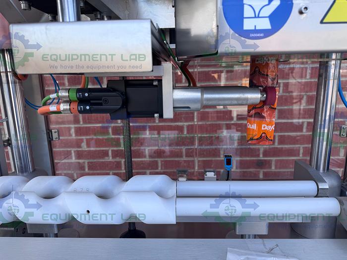 Used Capmatic SleeveStar 300 Full Sleeve Neck Bander Capping & Torquing Machine