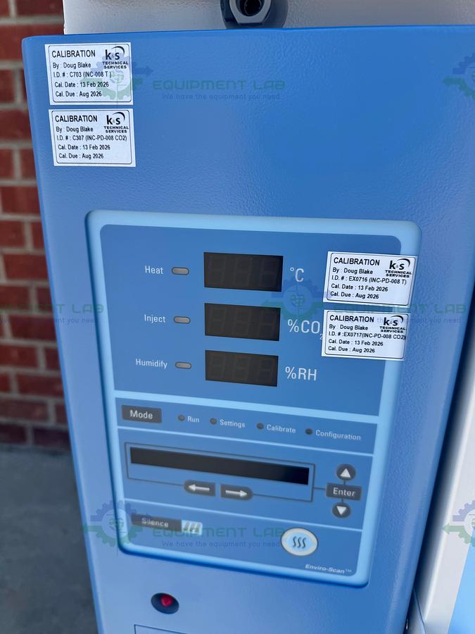 Used Thermo Forma 3310 Steri-Cult Double Stack CO2 Incubator, 11 cu. ft, 50C