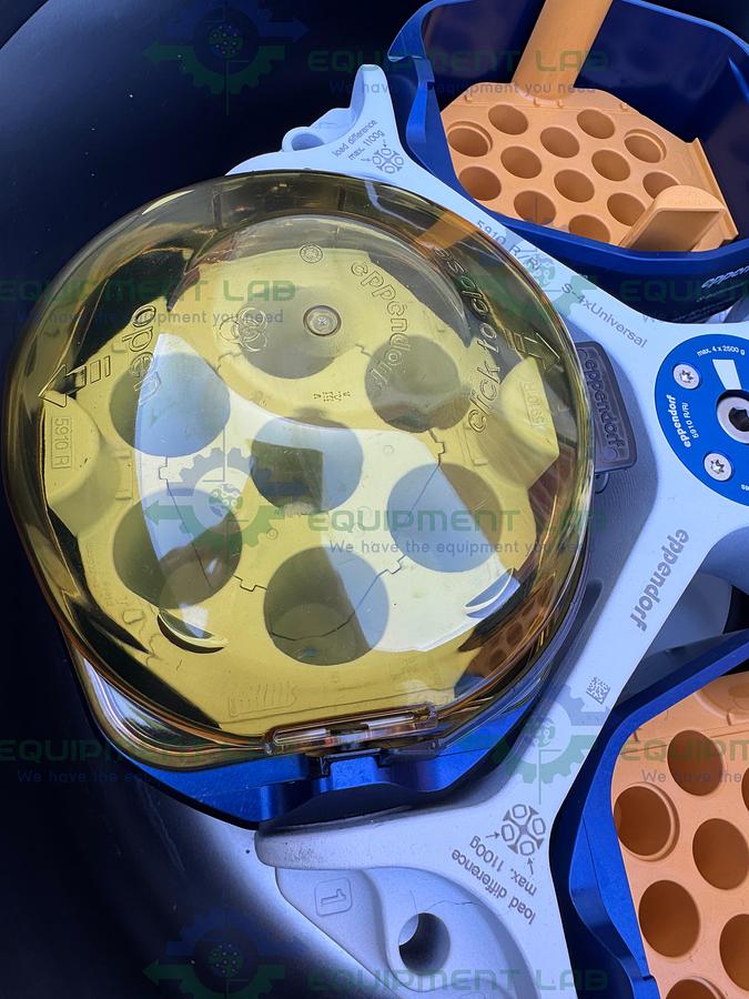 Used Eppendorf 5910Ri Refrigerated Centrifuge w/ S-4X Universal Rotor 4500 RPM