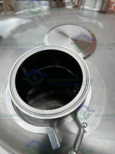 Used Precision Stainless 600 Liter Stainless Steel Jacketed Reactor 45 PSI