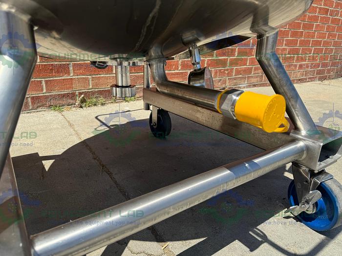 Used Northland 250 Liter Stainless Steel Jacketed Reactor FV/ 45 PSI w/ Mixer