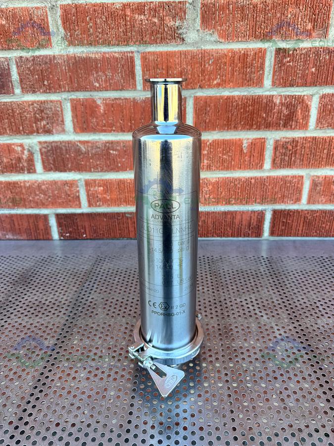 Used Pall Advanta ALID11G23LNNH4 In-Line Liquid And Gas Filter Housings