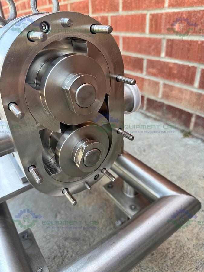Used Waukesha Cherry Burrell /SPX  030U1 Rotary Lobe Pump w/ Baldor 2 HP Motor MFG 21