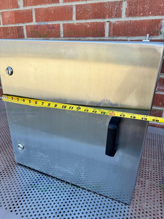 Used Rittal Stainless Steel Standard Enclosure 19" x 19" x 8.5", 120V