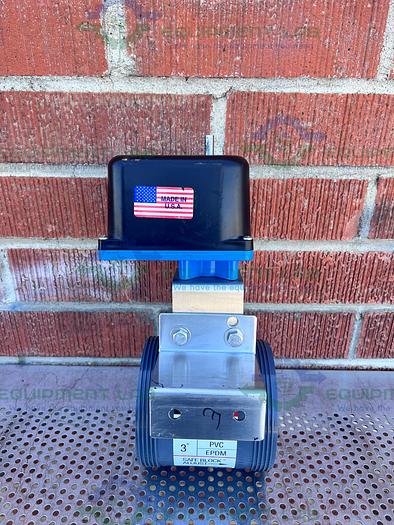 Used Hayward Controls  EVR6 D Solenoid Valve 115 V w/ Hayward 3" True Union Ball Valve