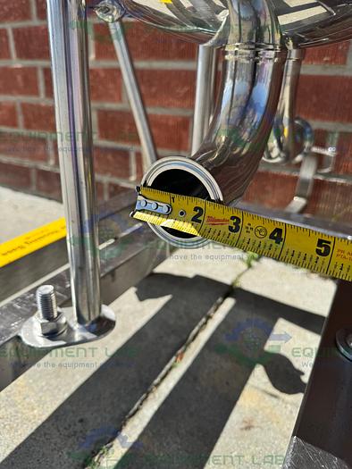 Used Millipore Stainless Steel Cartridge Filter Housing 8" Diameter x 31" Height