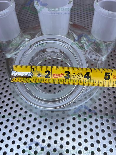 Used Chemglass CG-1946-50 Reaction Vessel 5 Neck Lid 200MM, 45/50 Joints.