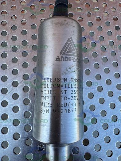 Used Anderson Instruments ST 250-X025 Temperature Transmitter 10-30 VDC