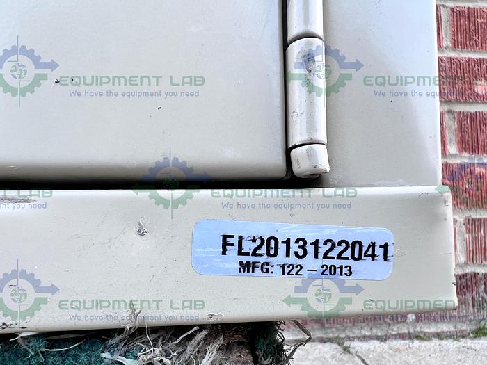 Used FireKing FL2013122041 44" High Two Door, 2 Shelf Fire Resistant Storage Cabinet