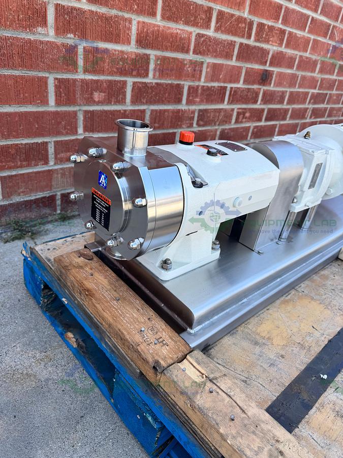 Alfa Laval SRU3/038/HS Rotary Lobe Pump w/ Sterling 3 HP Motor