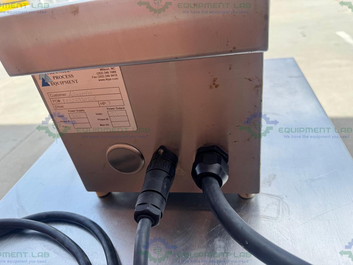 Used Triangle Process Quattroflow Q4400SU 4-Piston Diaphragm Pump w/ 3 HP Motor