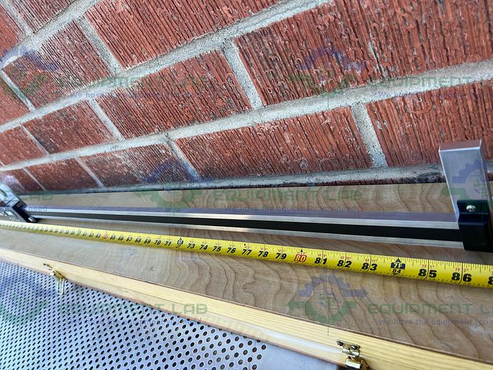 Used Beta Precision Industries  Peak Stand Microscope 50x w/ Electronic Ruler 80"