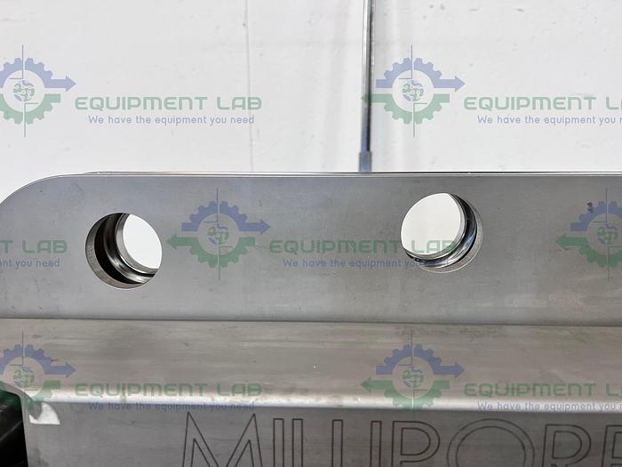 Used Millipore  MPODPILOT CP5PN1075 Filter Press w/ Enerpac P142 Hydraulic Hand Pump