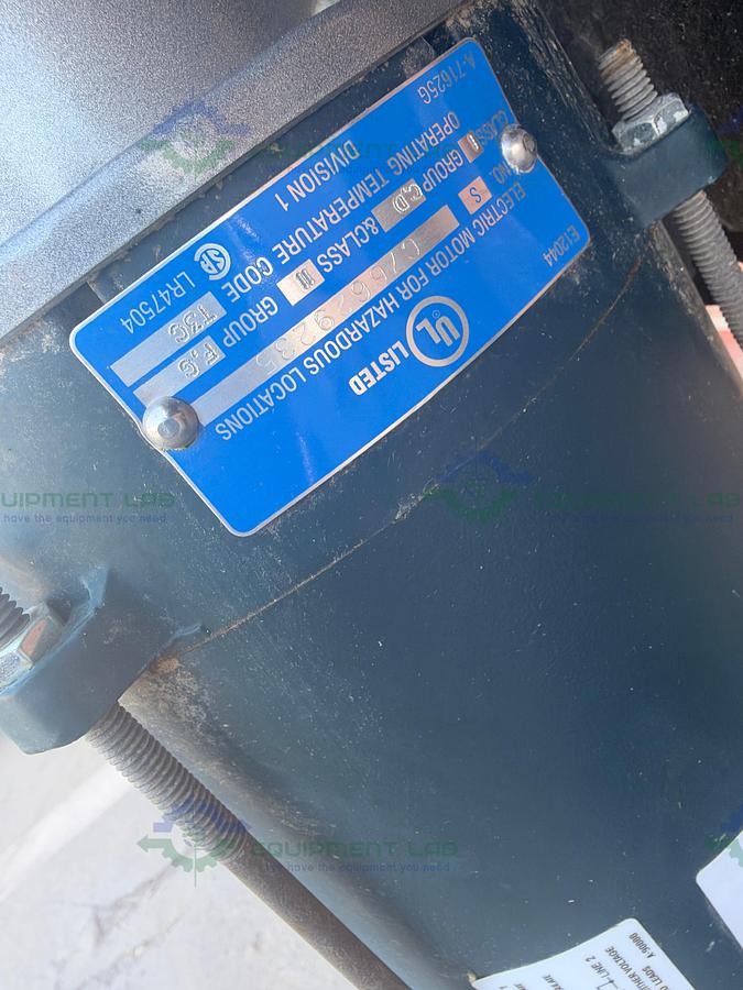 Used Master Vapor MVP-150 Explosion-Proof Gas Recovery Pump w/ Lesson 2HP Motor